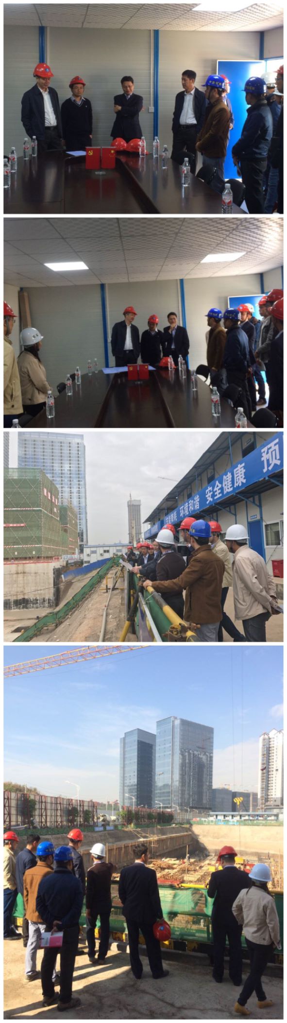 廣西機場管理集團(tuán)胡俊華董事長蒞臨廣西飛行新都工地檢查指導(dǎo)工作